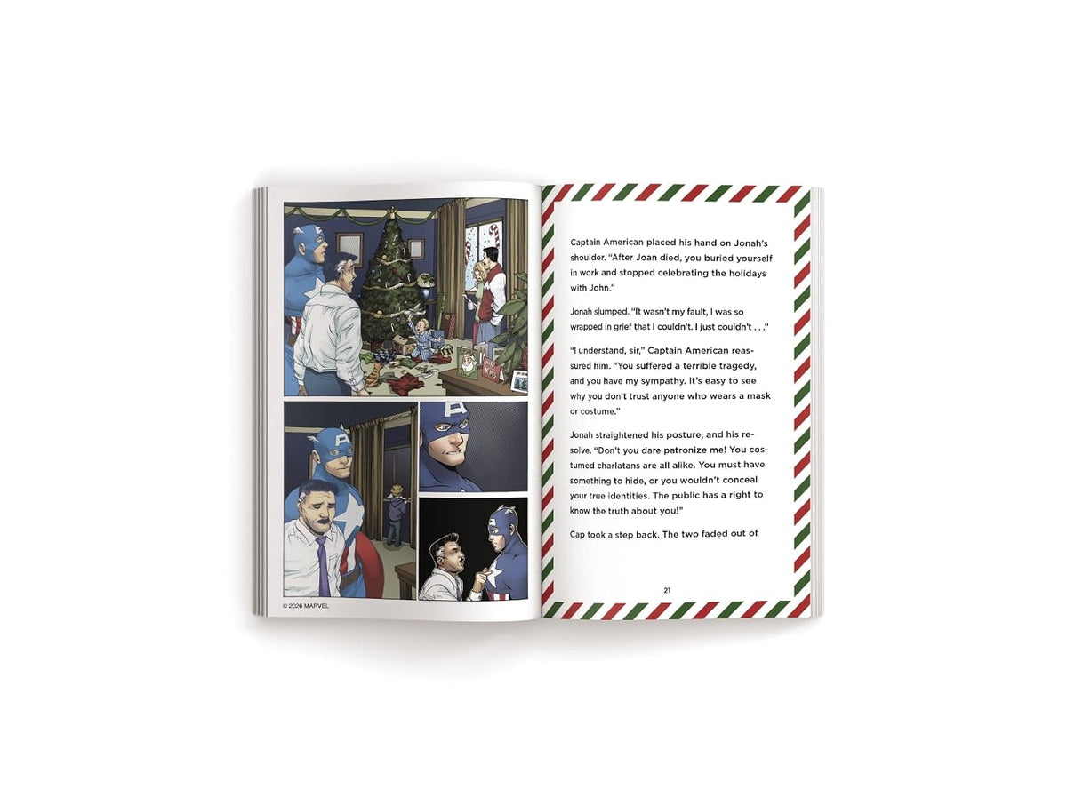 Marvel Countdown to Christmas: Advent Calendar with 25 Super-Hero Envelopes & Cards