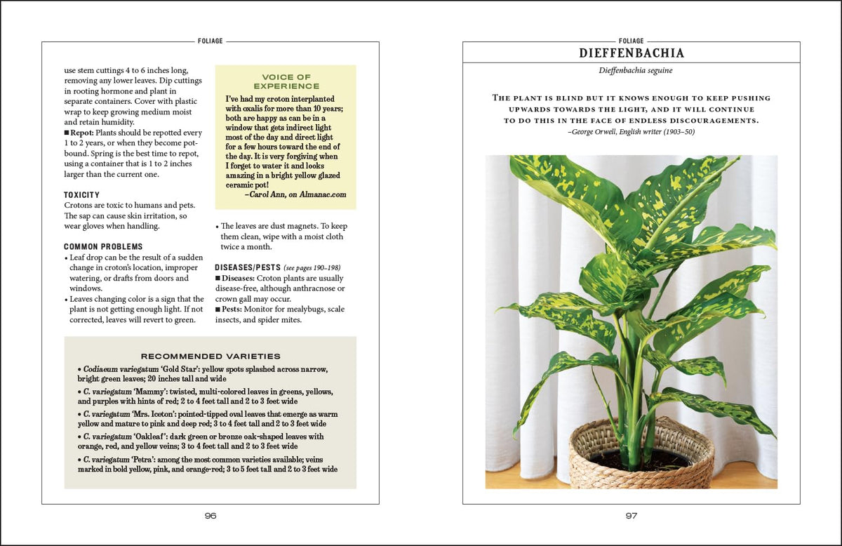 The Old Farmer’s Almanac Houseplant Gardener’s Handbook
