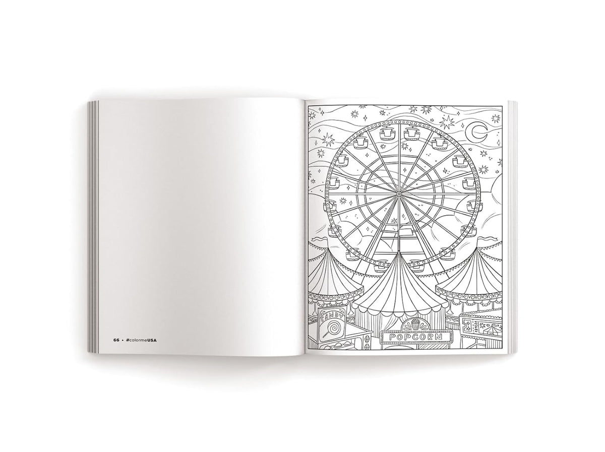 Color Me USA: A Celebratory Coloring Book