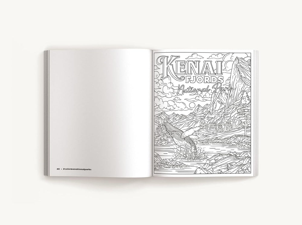Color Me National Parks: An Adventurous Coloring Book