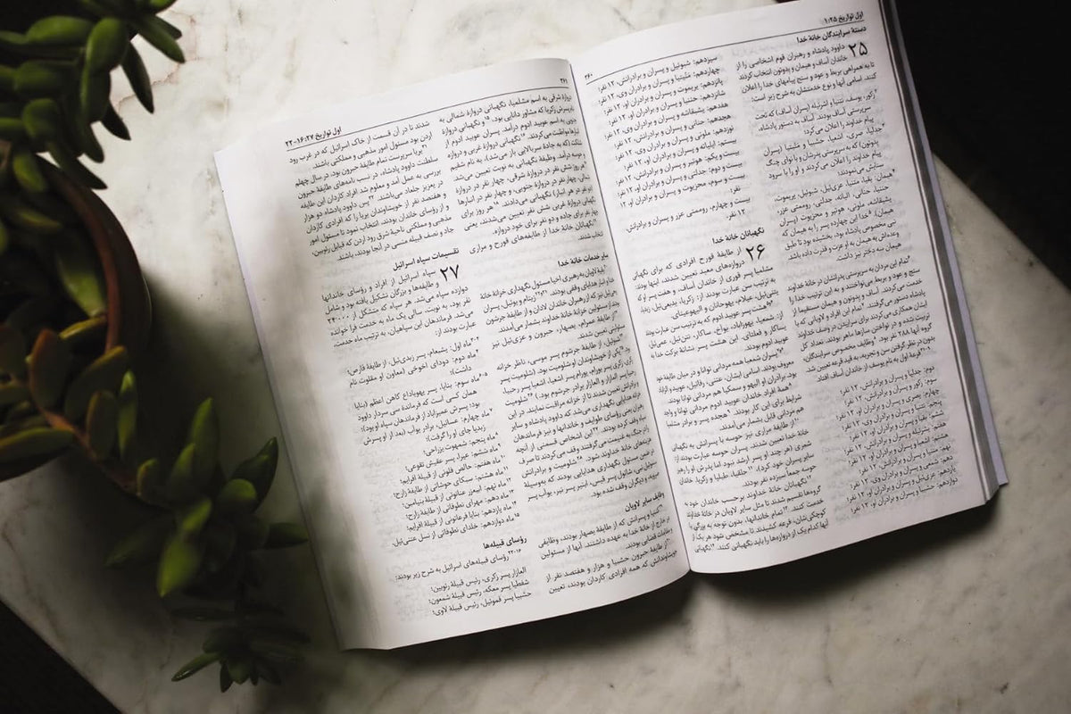 Persian Contemporary Bible, Paperback, Green