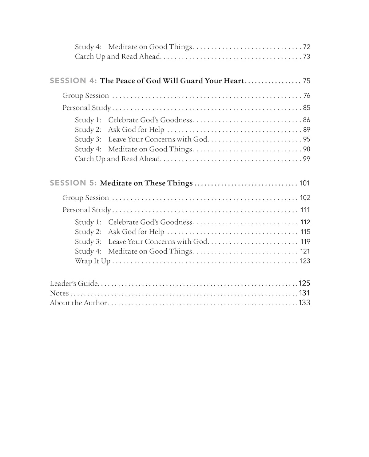 Anxious for Nothing Bible Study Guide plus Streaming Video, Updated Edition: Finding Calm in a Chaotic World