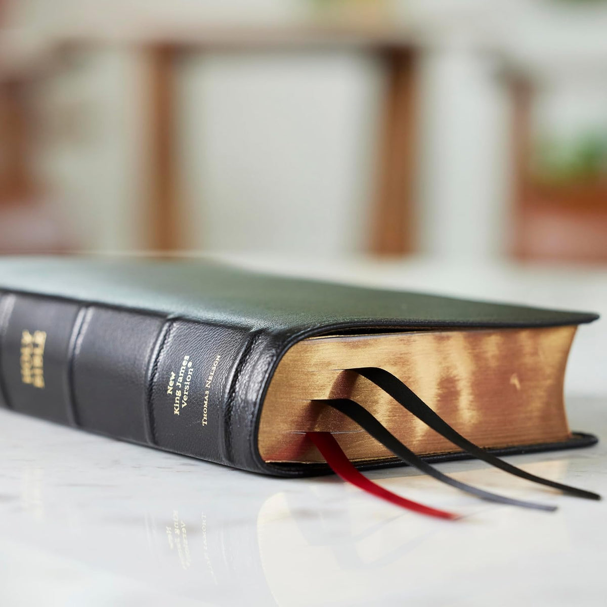 NKJV, Single-Column Reference Bible, Verse-by-verse, Comfort Print