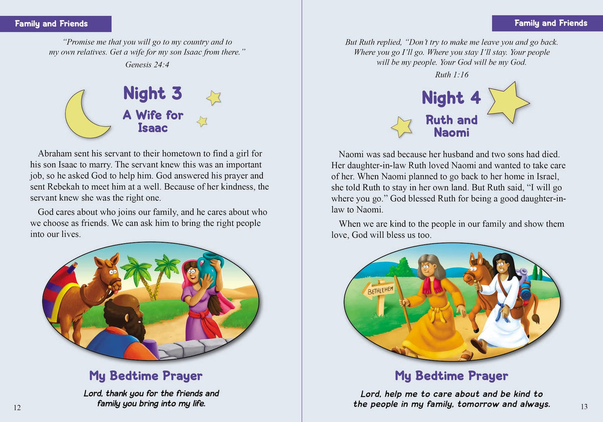 The Beginner's Bible 100 Bedtime Devotions: Thoughts and Prayers to End Your Day