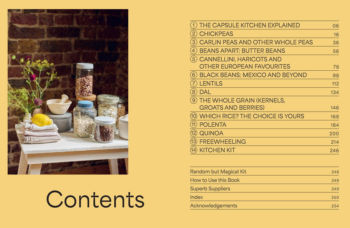 The Capsule Kitchen: 12 core ingredients, endless combinations