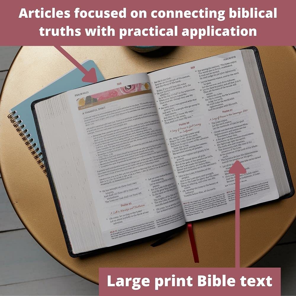 NKJV, Woman's Study Bible, Red Letter, Full-Color: Receiving God's Truth for Balance, Hope, and Transformation, New King James Version