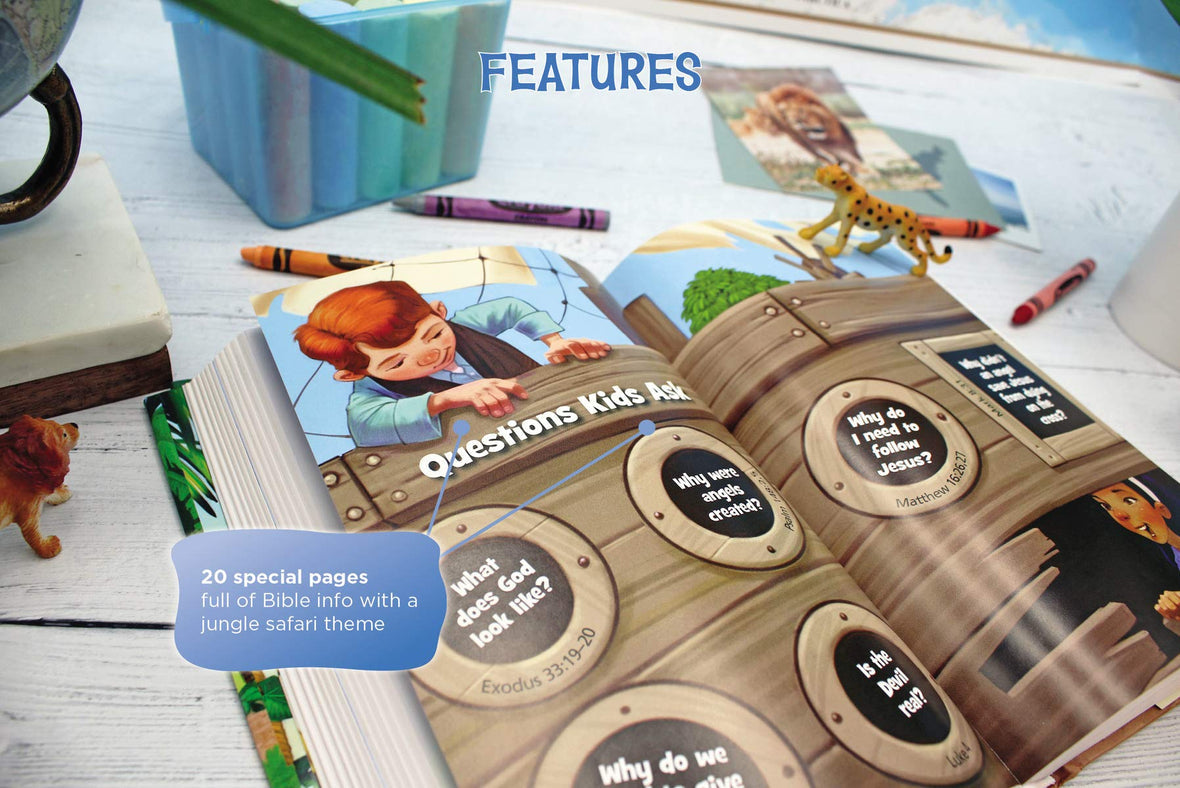 NIrV, Adventure Bible for Early Readers, Hardcover, Full Color, Case of 12