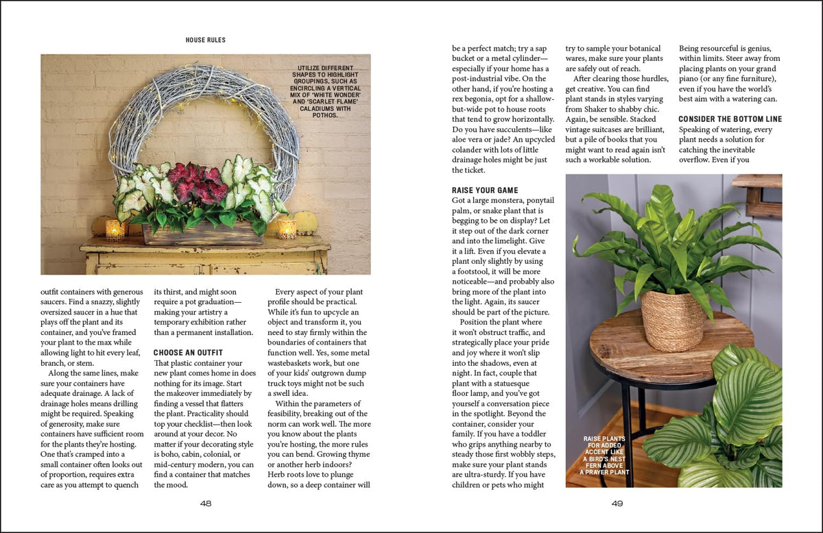 The Old Farmer’s Almanac Houseplant Gardener’s Handbook