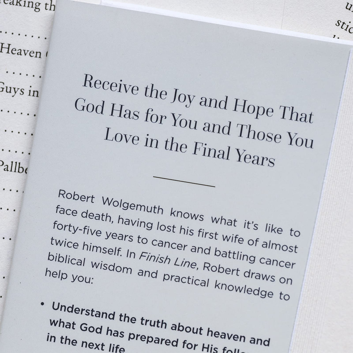 Finish Line: Dispelling Fear, Finding Peace, and Preparing for the End of Your Life