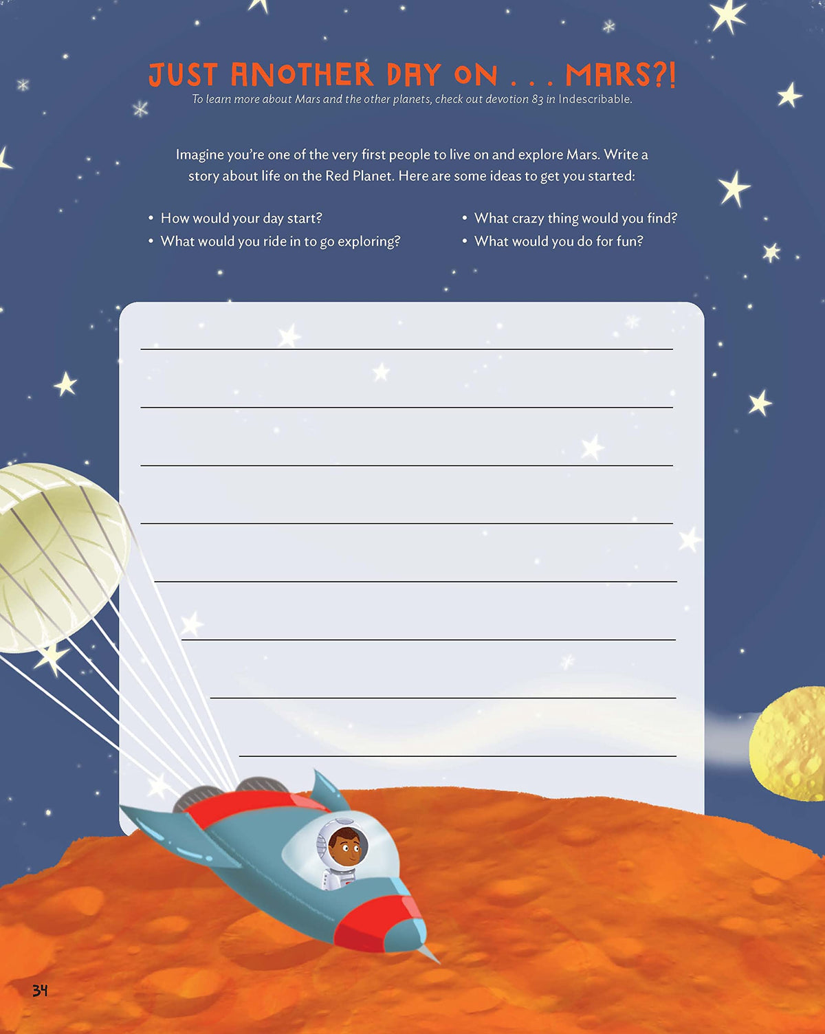 Indescribable Activity Book for Kids: 150+ Mind-Stretching and Faith-Building Puzzles, Crosswords, STEM Experiments, and More About God and Science!