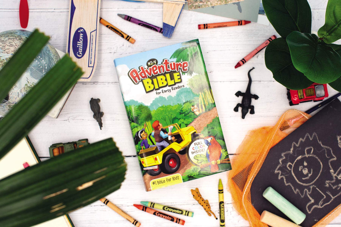 NIrV, Adventure Bible for Early Readers, Hardcover, Full Color, Case of 12