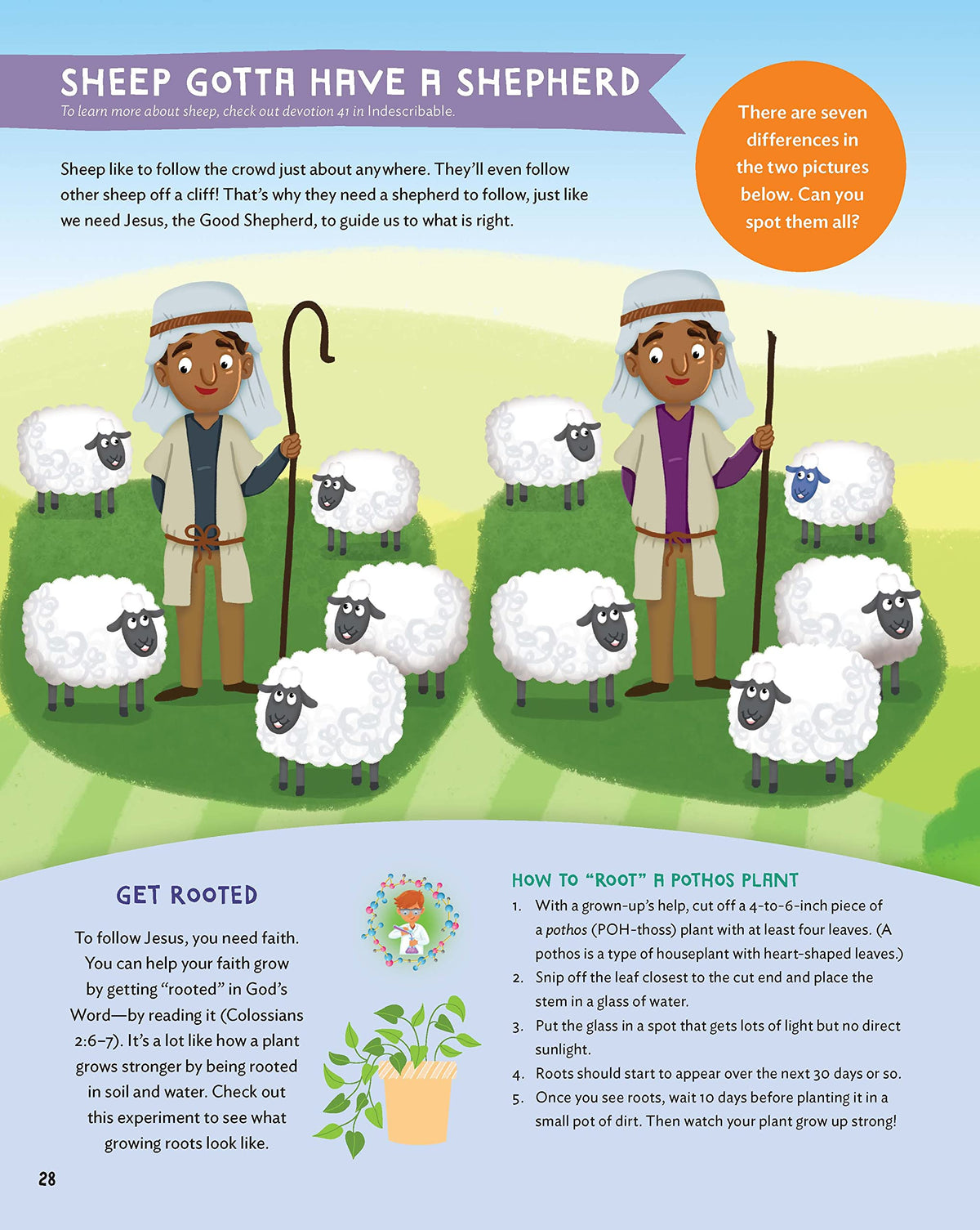 Indescribable Activity Book for Kids: 150+ Mind-Stretching and Faith-Building Puzzles, Crosswords, STEM Experiments, and More About God and Science!