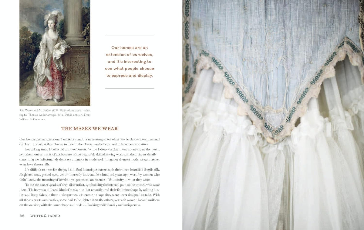 White and Faded: Restoring Beauty in Your Home and Life (The Perfect Gift for People Who Love Interior Design, Decorating, and Creating Beautiful, Healing Spaces at Home)