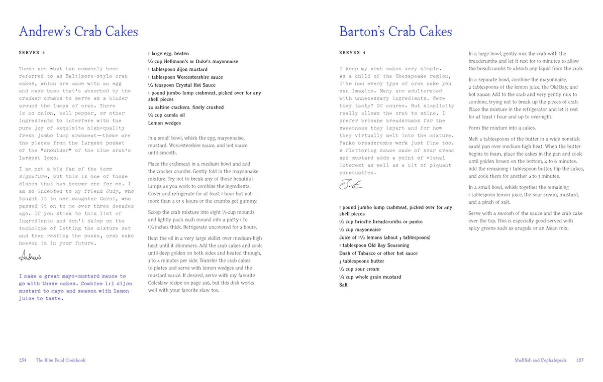 The Blue Food Cookbook: Delicious Seafood Recipes for a Sustainable Future
