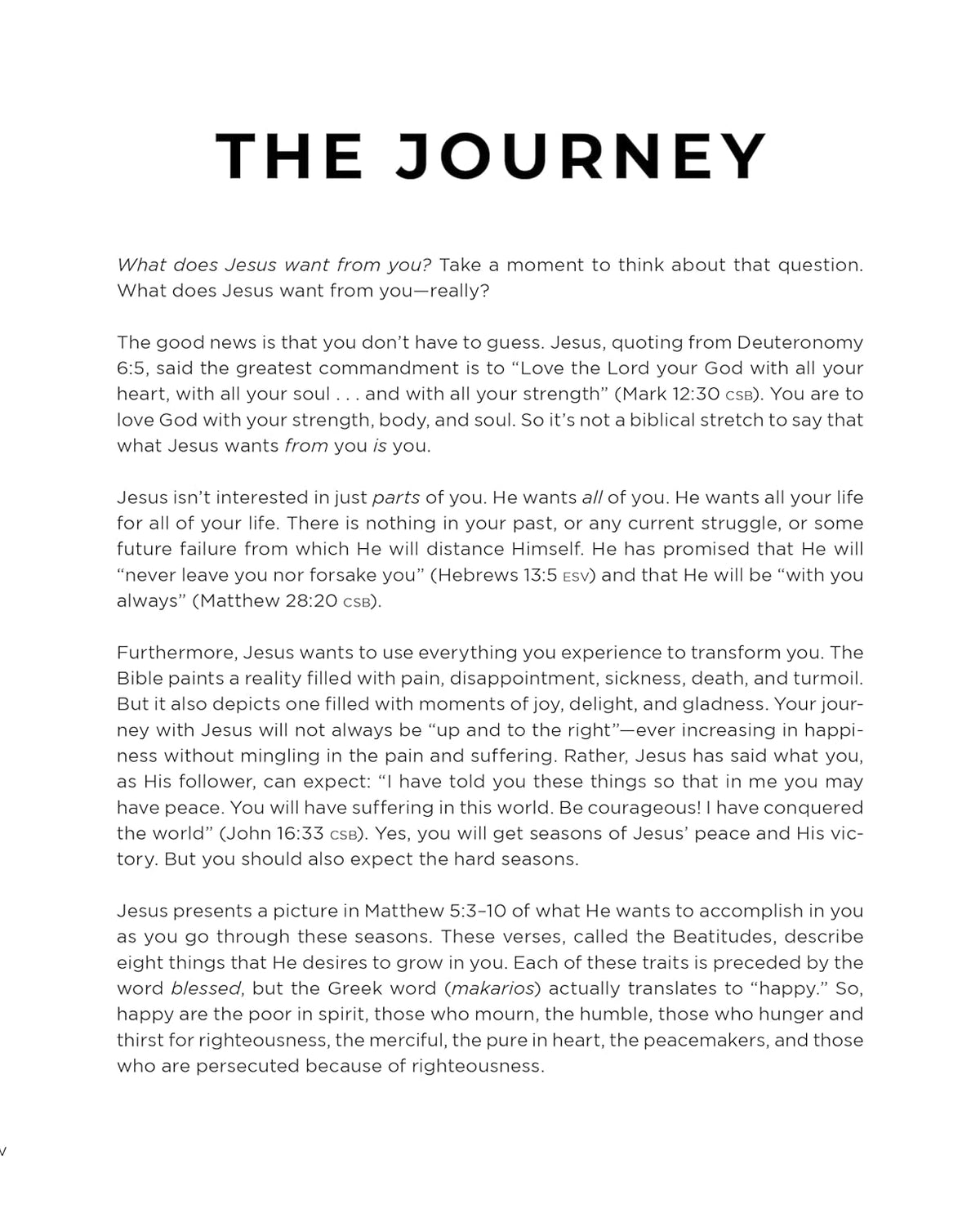 Becoming Like Jesus Bible Study Guide plus Streaming Video: A Bible Study on the Beatitudes