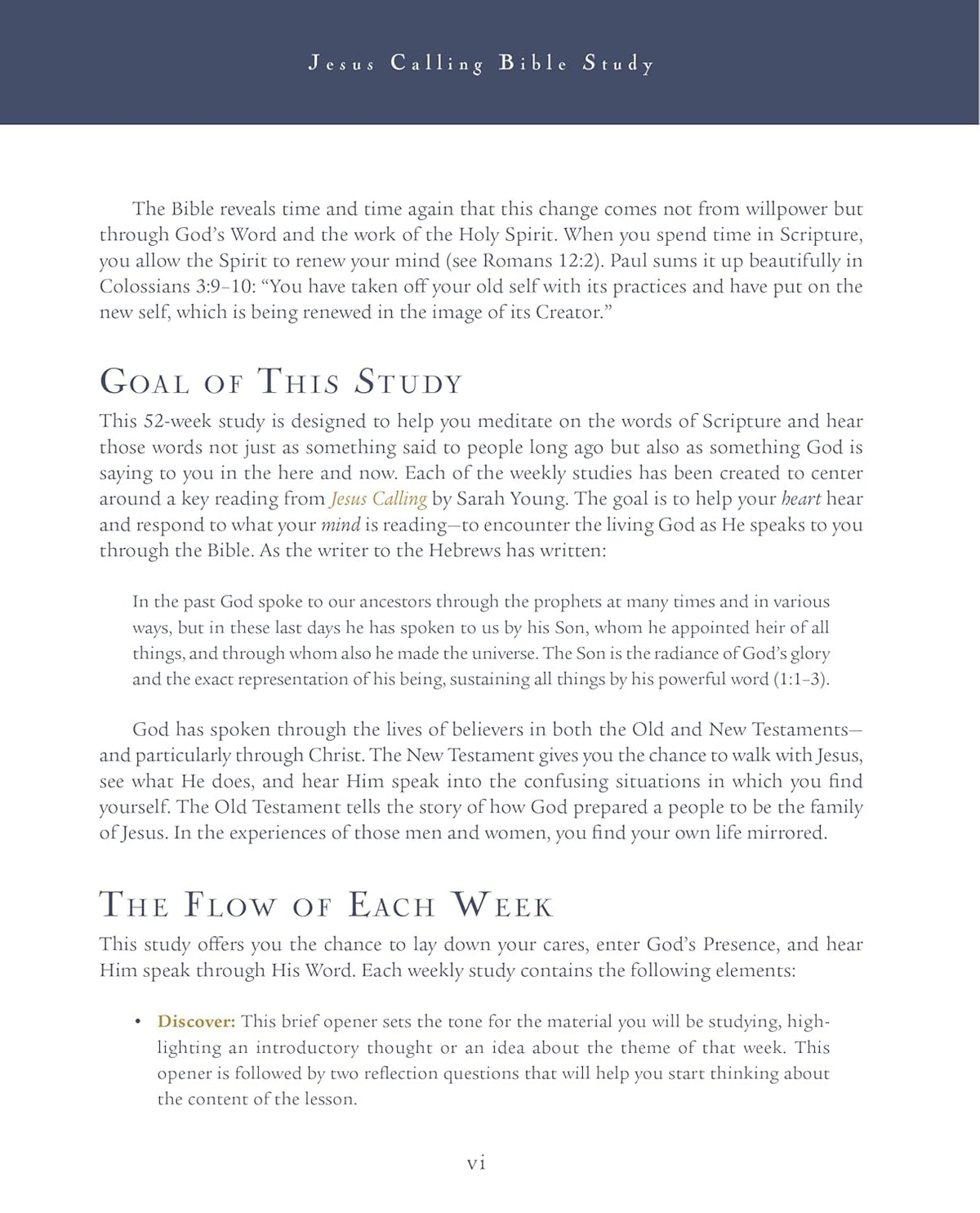 Jesus Calling 52-Week Bible Study: Experience the Presence of God