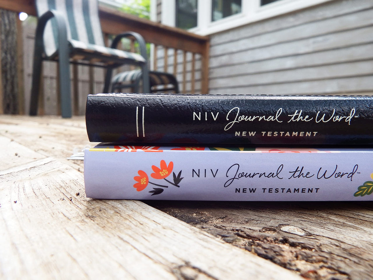 NIV, Journal the Word New Testament, Pocket Bible Edition, Red Letter Edition, Comfort Print
