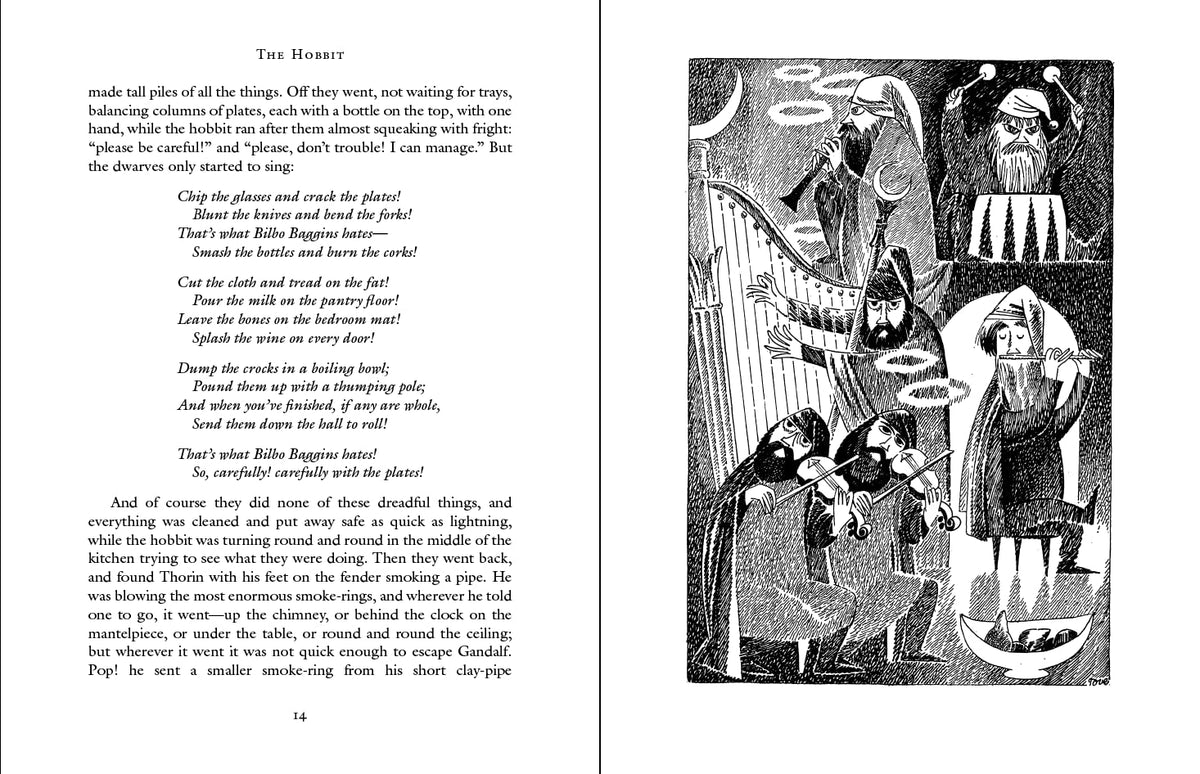 The Hobbit: Illustrated by Tove Jansson