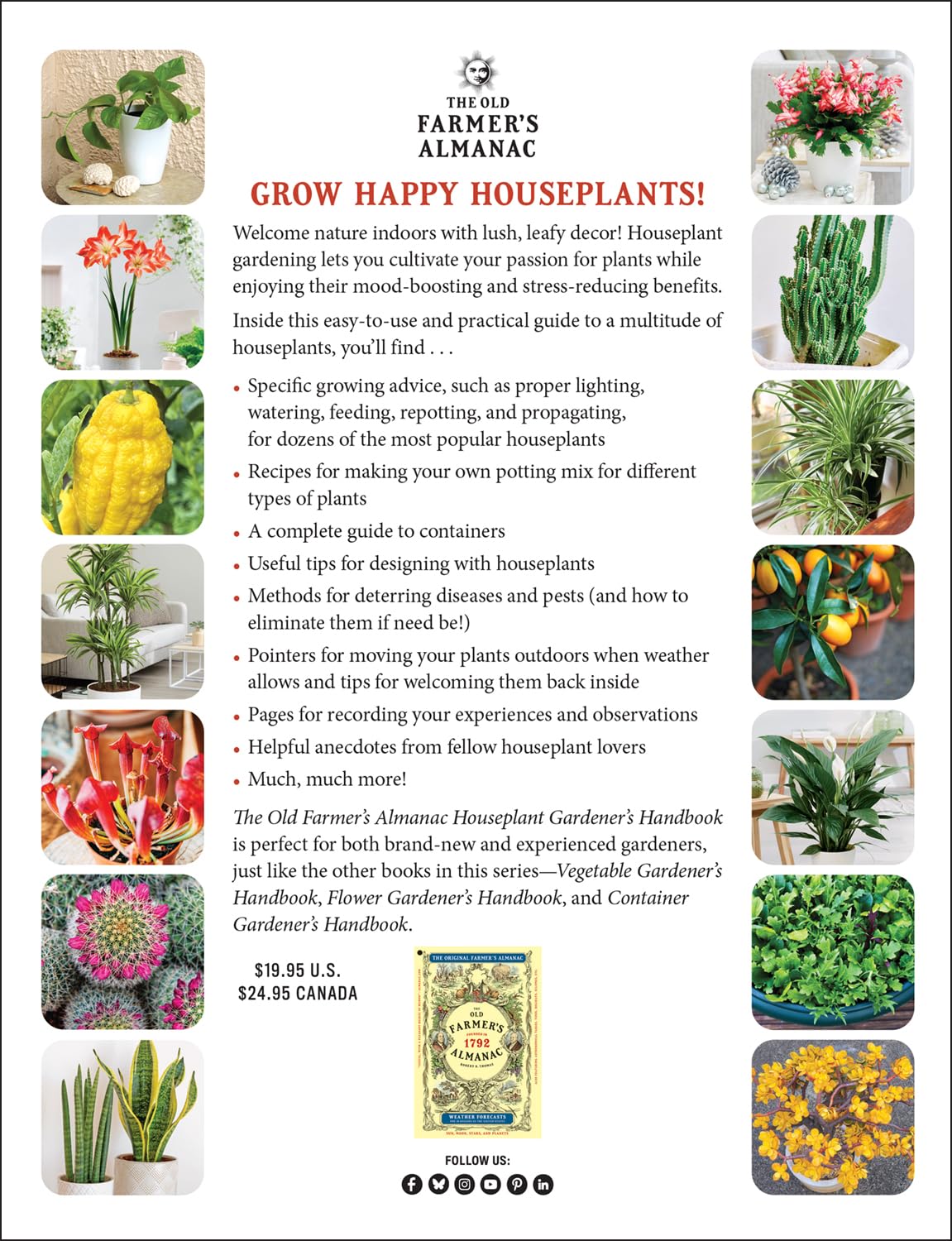 The Old Farmer’s Almanac Houseplant Gardener’s Handbook