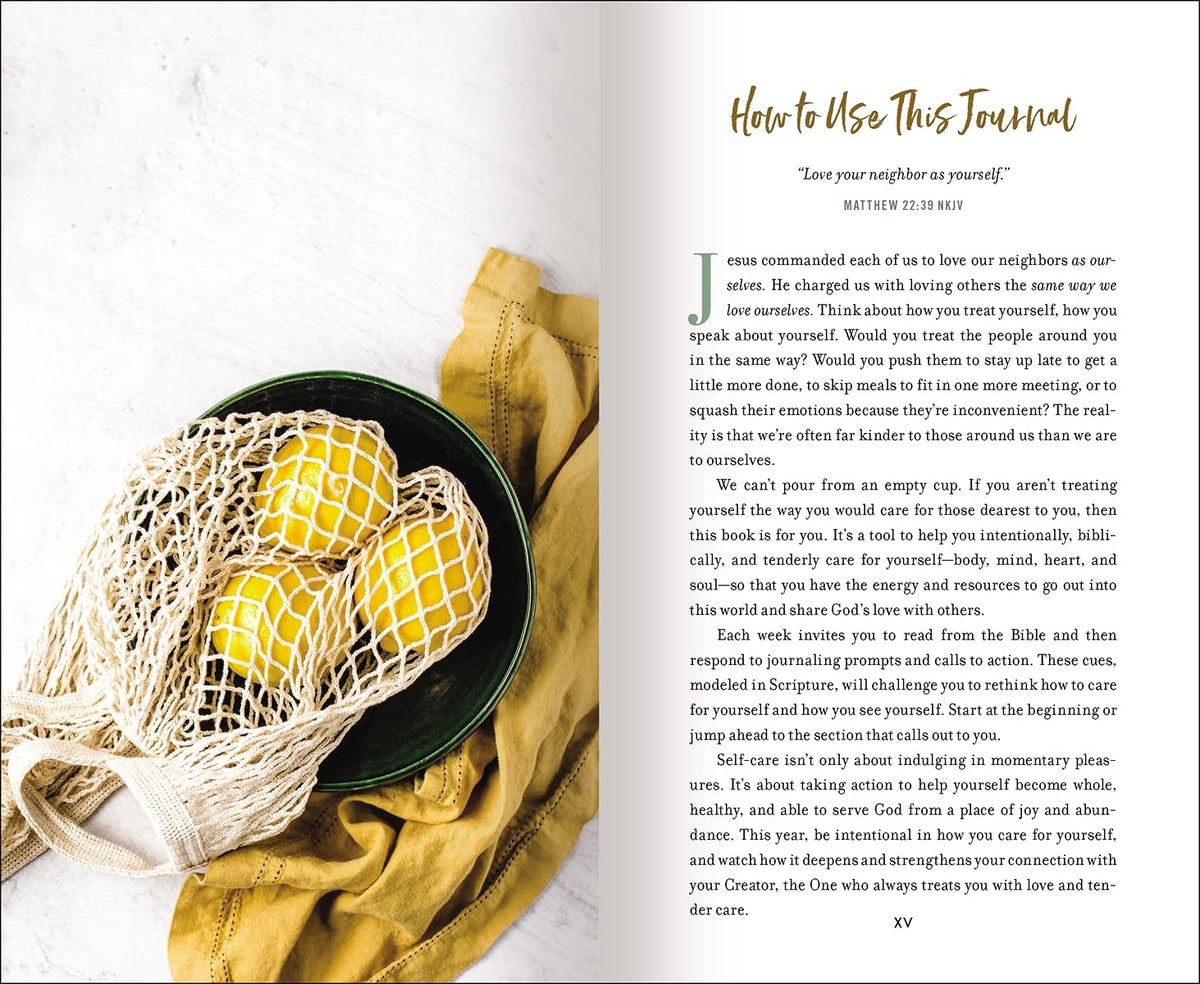 The Weekly Self-Care Project: A Challenge to Journal, Reflect, and Invite Balance