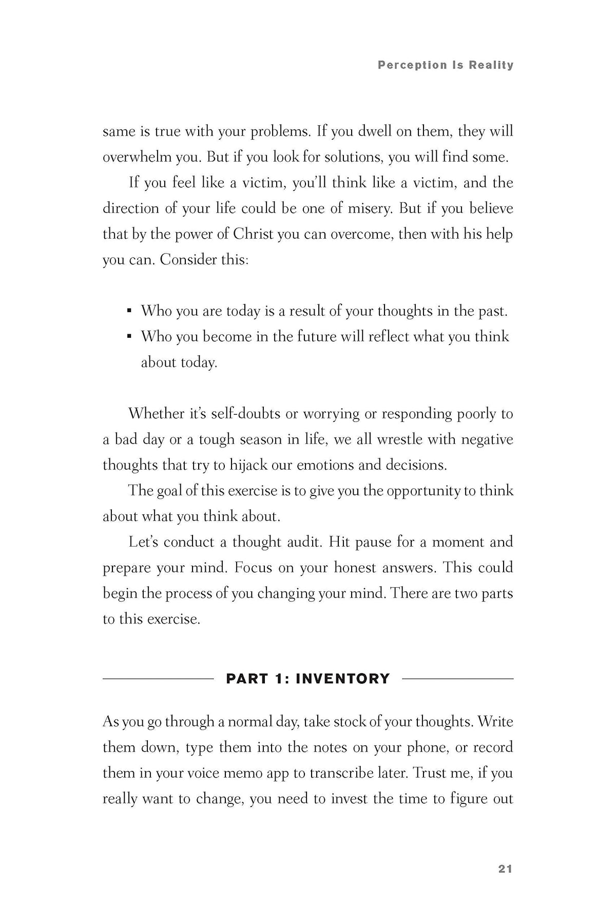 Winning the War in Your Mind: Change Your Thinking, Change Your Life