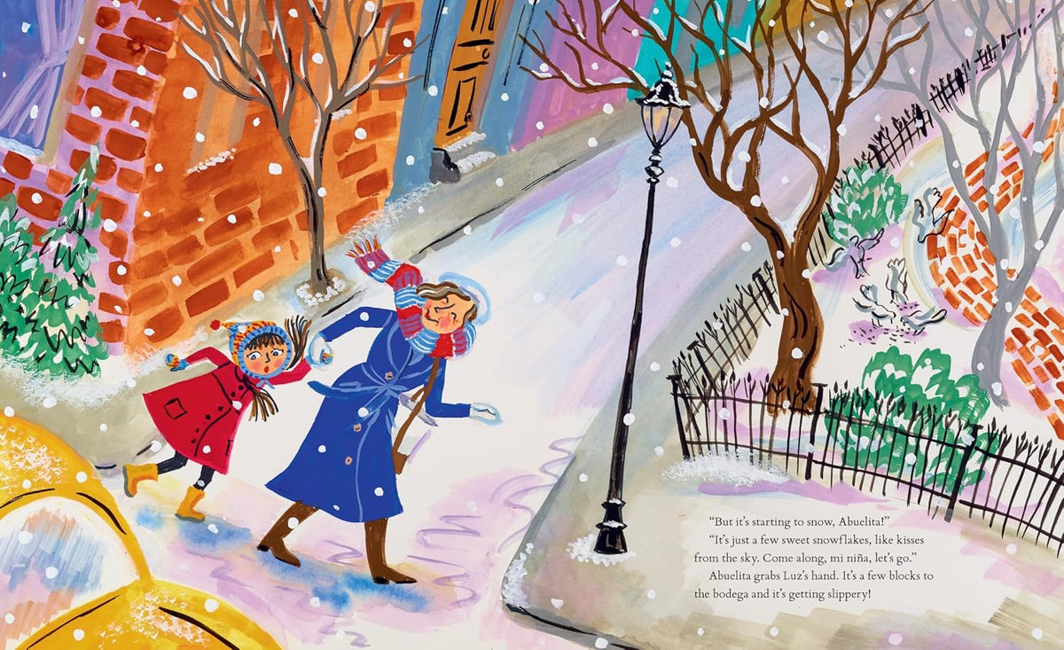 A Snowy Hanukkah for Luz