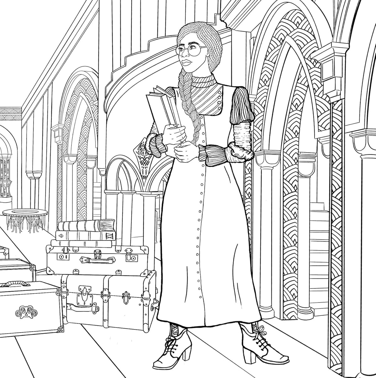 Wicked Official Coloring Book