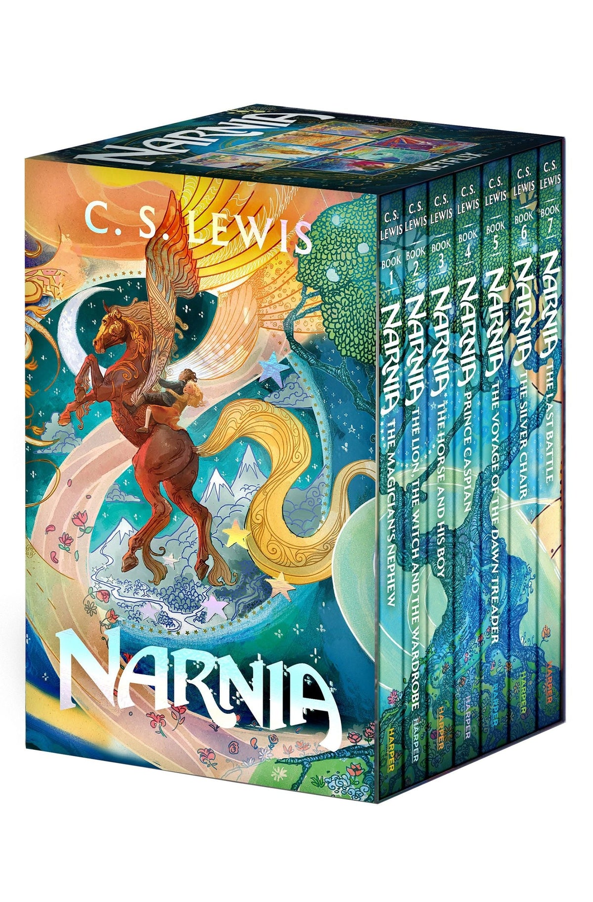 The Chronicles of Narnia 7-Book Movie Tie-in Paperback Box Set