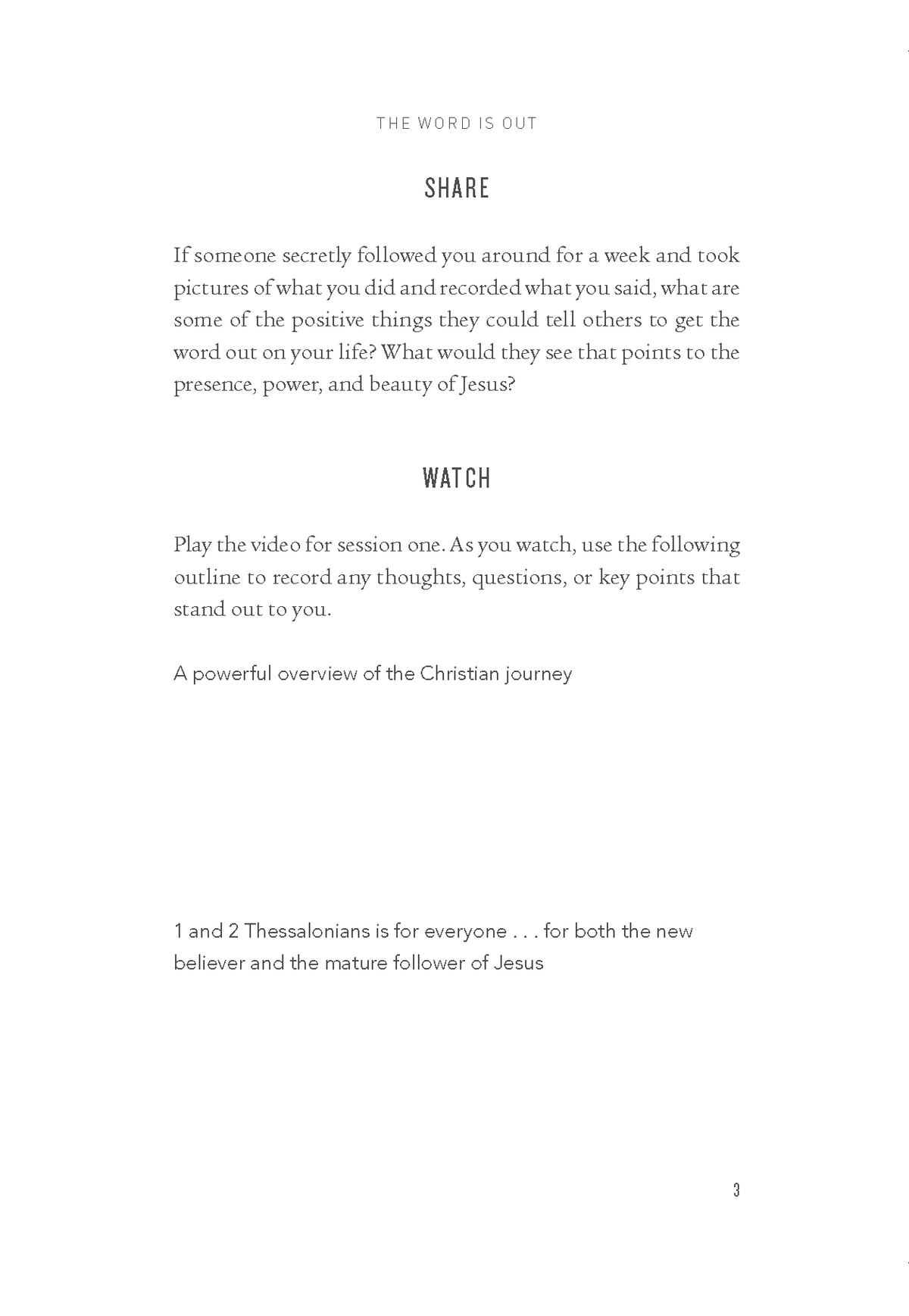 1 & 2 Thessalonians Bible Study Guide plus Streaming Video: Keep Calm and Carry On