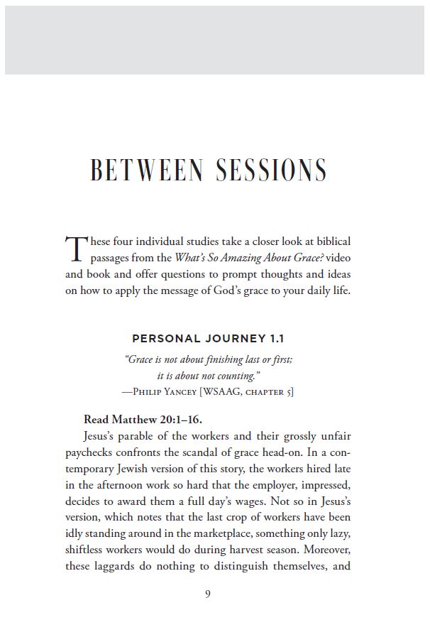 What's So Amazing About Grace? Bible Study Participant's Guide, Updated Edition