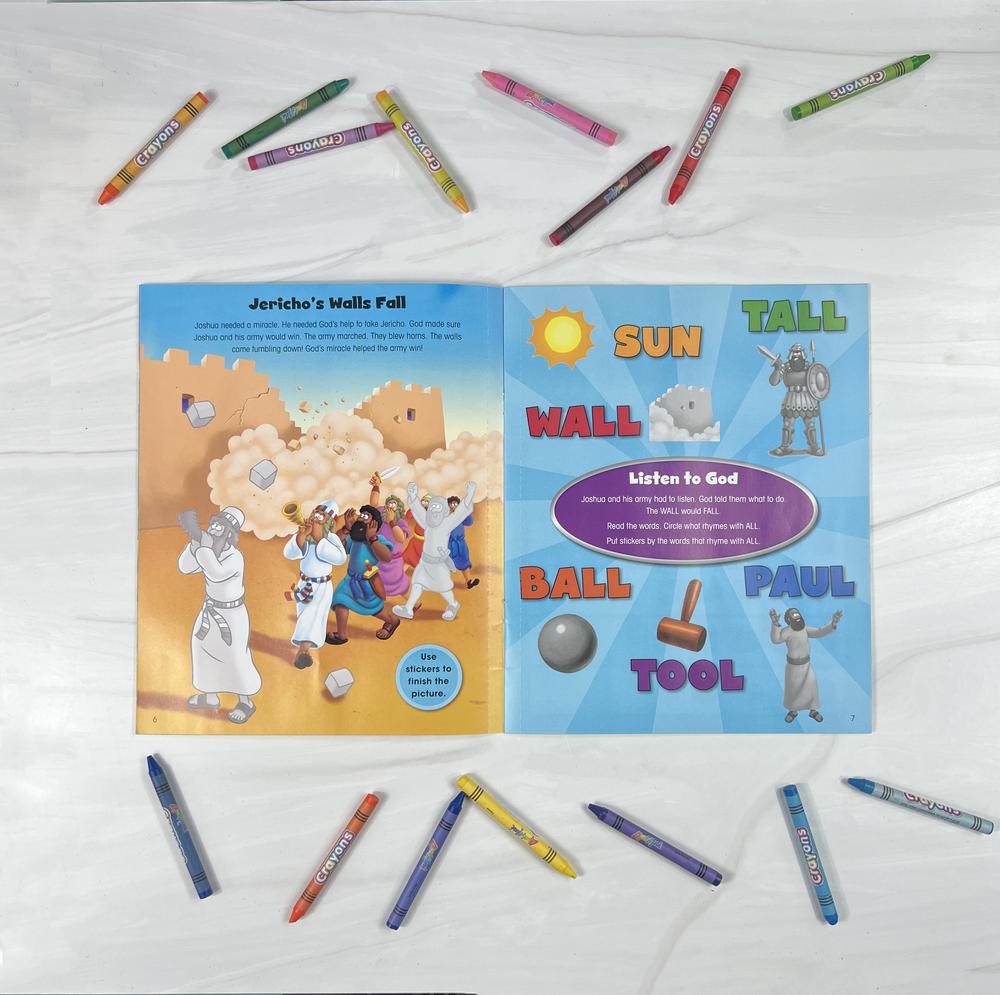 The Beginner's Bible Amazing Miracles of the Bible Sticker and Activity Book