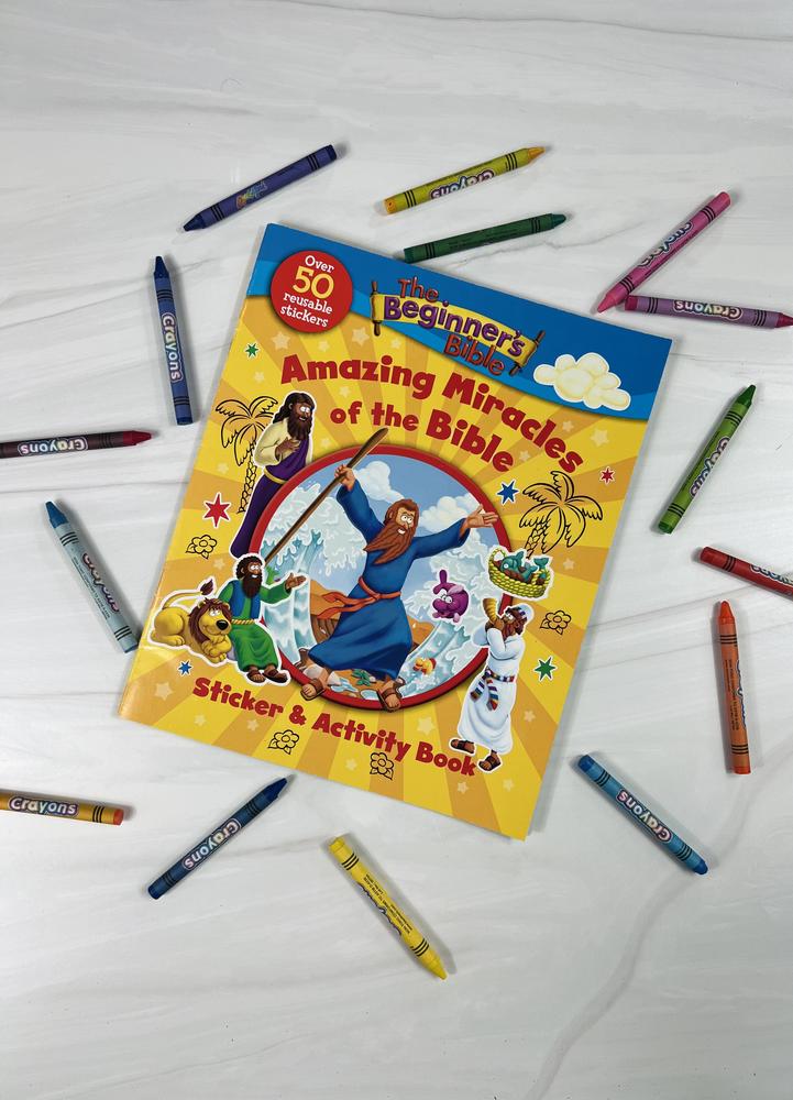 The Beginner's Bible Amazing Miracles of the Bible Sticker and Activity Book