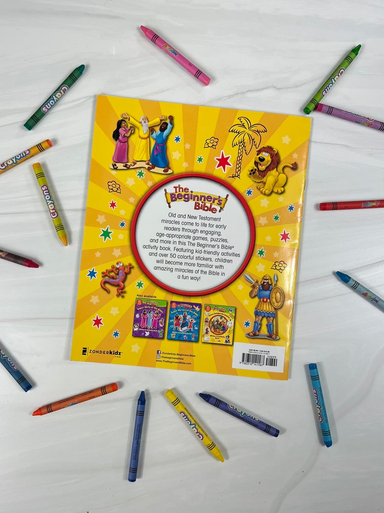 The Beginner's Bible Amazing Miracles of the Bible Sticker and Activity Book