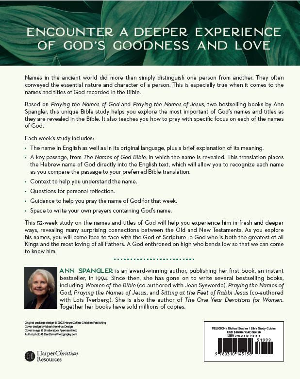 Praying the Names of God for 52 Weeks, Expanded Edition: A Year-Long Bible Study