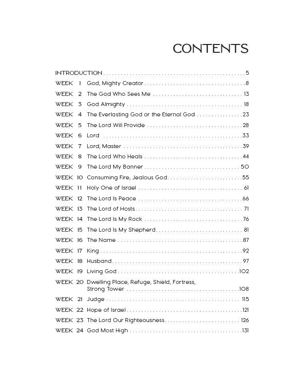 Praying the Names of God for 52 Weeks, Expanded Edition: A Year-Long Bible Study