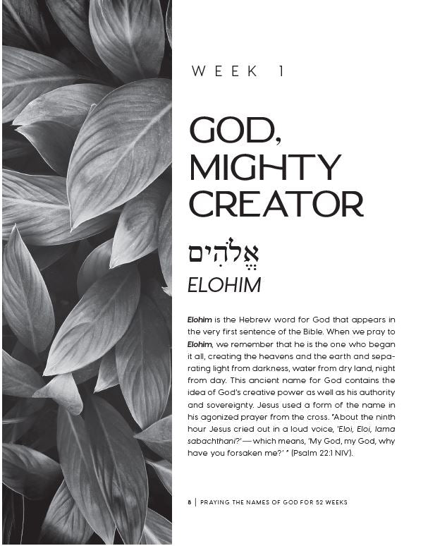 Praying the Names of God for 52 Weeks, Expanded Edition: A Year-Long Bible Study