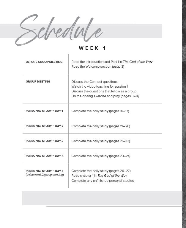 The God of the How and When Bible Study Guide plus Streaming Video