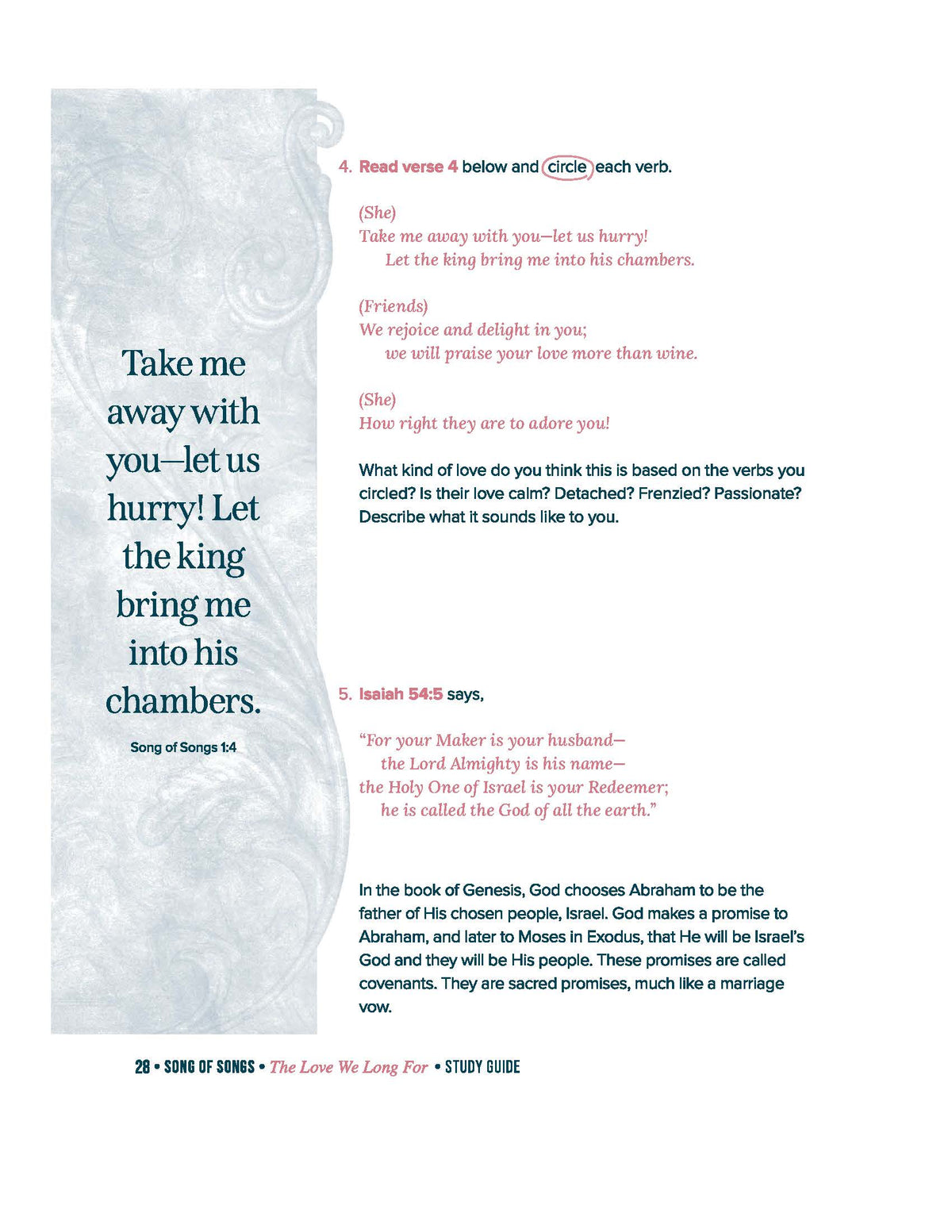 Song of Songs Bible Study Guide plus Streaming Video: The Love We Long For