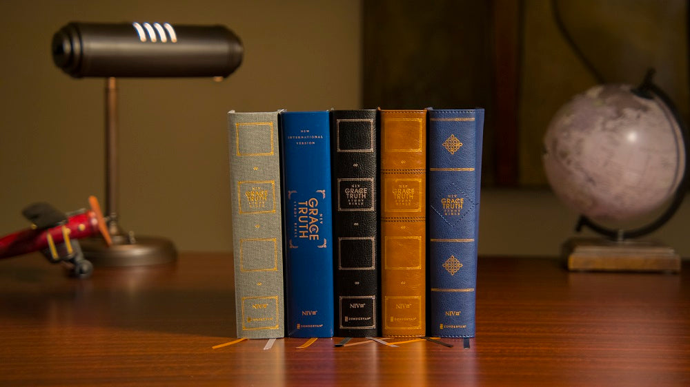 NIV, The Grace and Truth Study Bible, Red Letter, Comfort Print