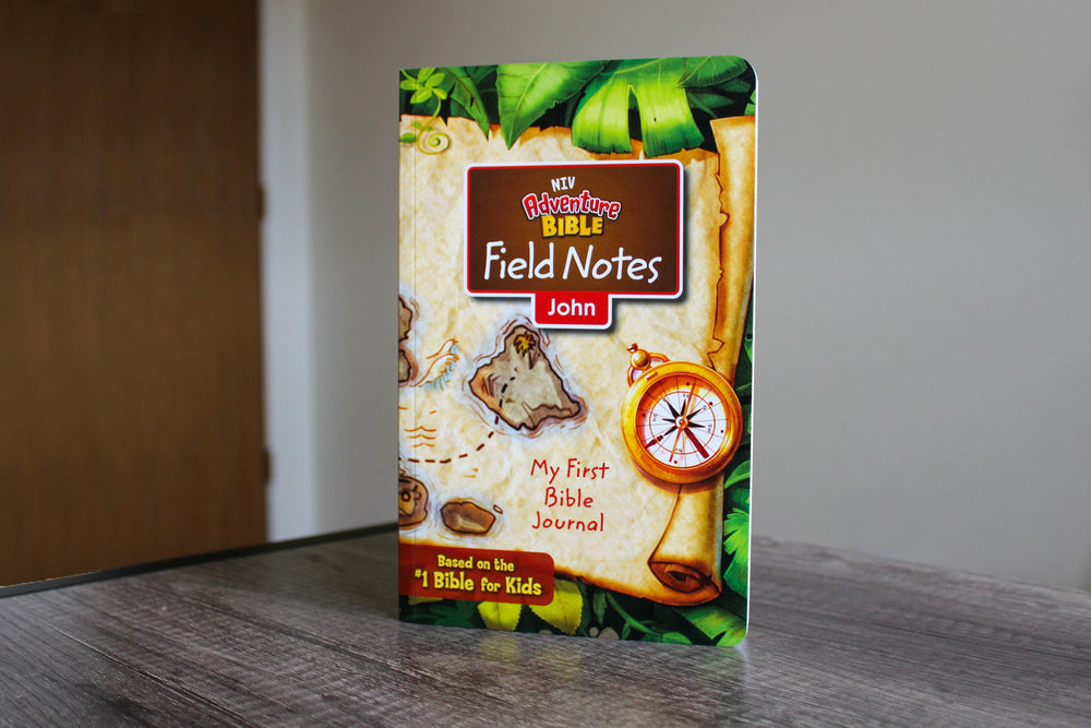NIV, Adventure Bible Field Notes, John, Paperback, Comfort Print: My First Bible Journal