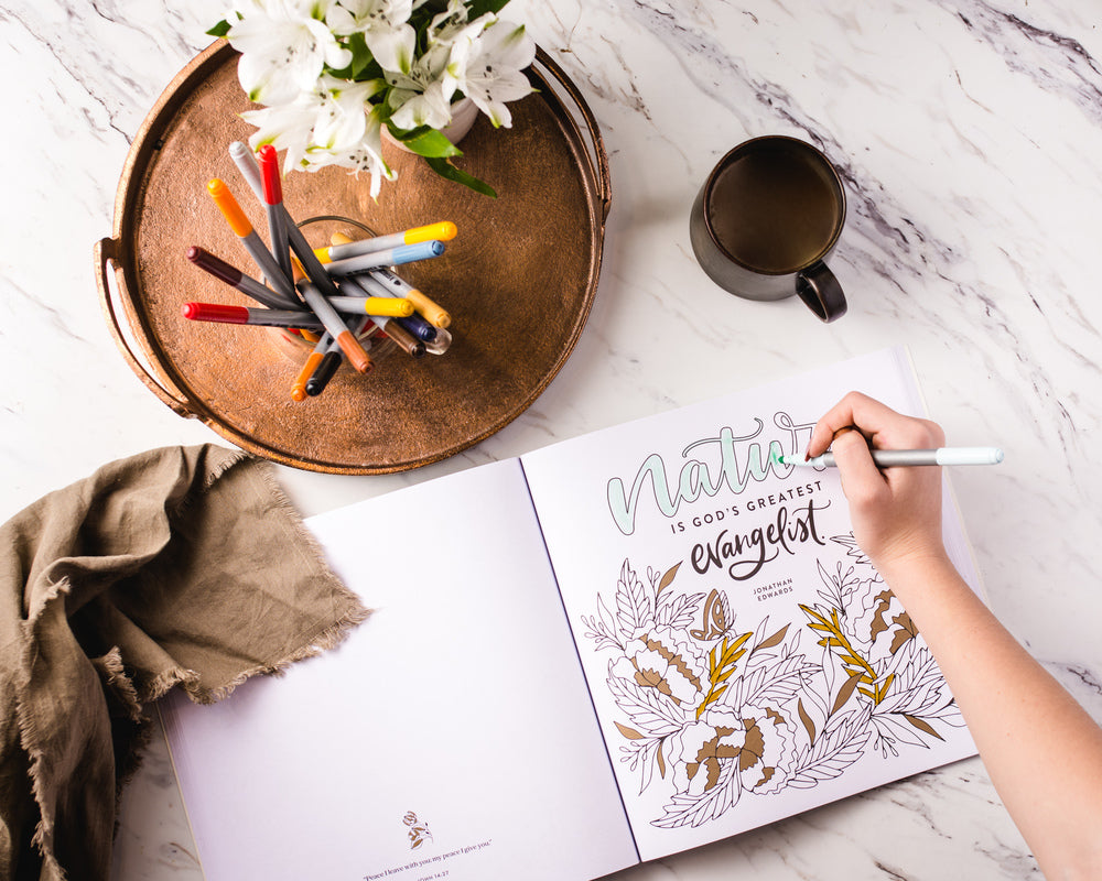 New Mercies I See: An Inspirational Coloring Book to Reduce Anxiety and Grow Your Faith