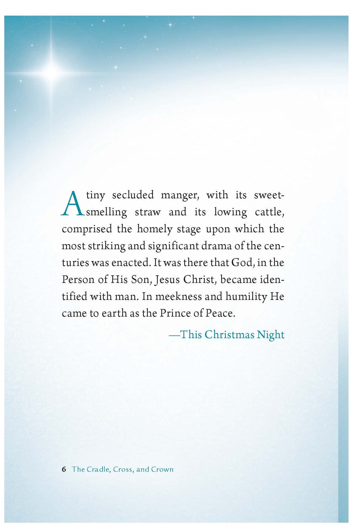 The Cradle, Cross, and Crown: Rediscover the True Christmas Story (Devotional Meditations and Bible Verses to Prepare Your Heart for Advent) – The Perfect Christian Gift for the Holiday Season
