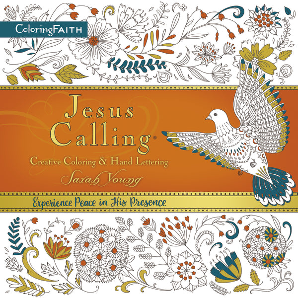 Colouruing Book Jesus Calling Adult Coloring Book: Creative Coloring & Hand Lettering: