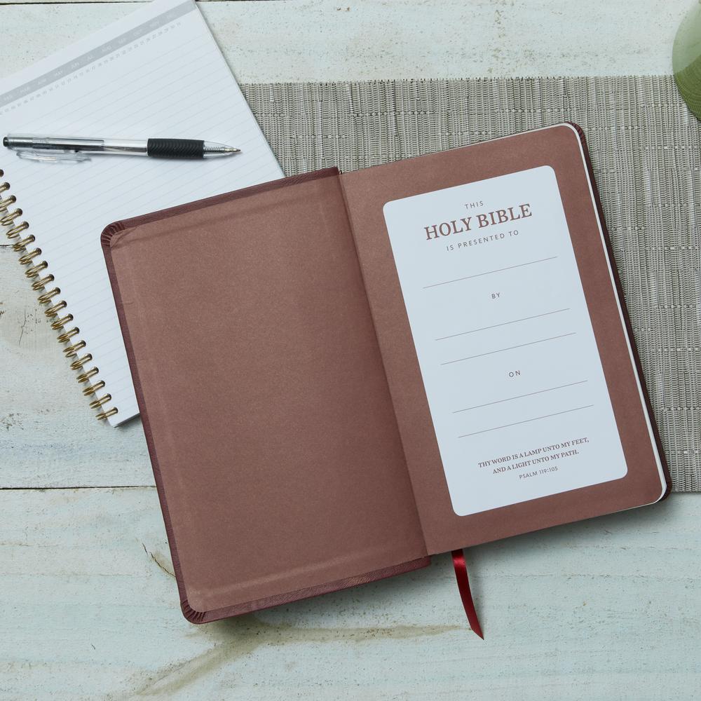 KJV, Deluxe Gift Bible, Red Letter Edition, Comfort Print
