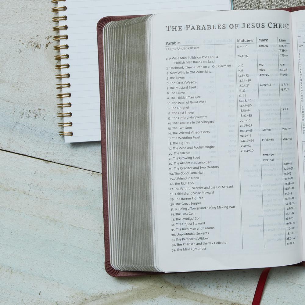KJV, Deluxe Gift Bible, Red Letter Edition, Comfort Print
