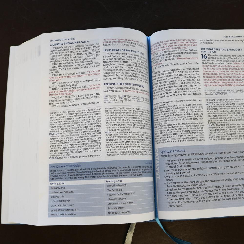 NKJV, Wiersbe Study Bible, Red Letter Edition, Comfort Print: Be Transformed by the Power of God’s Word