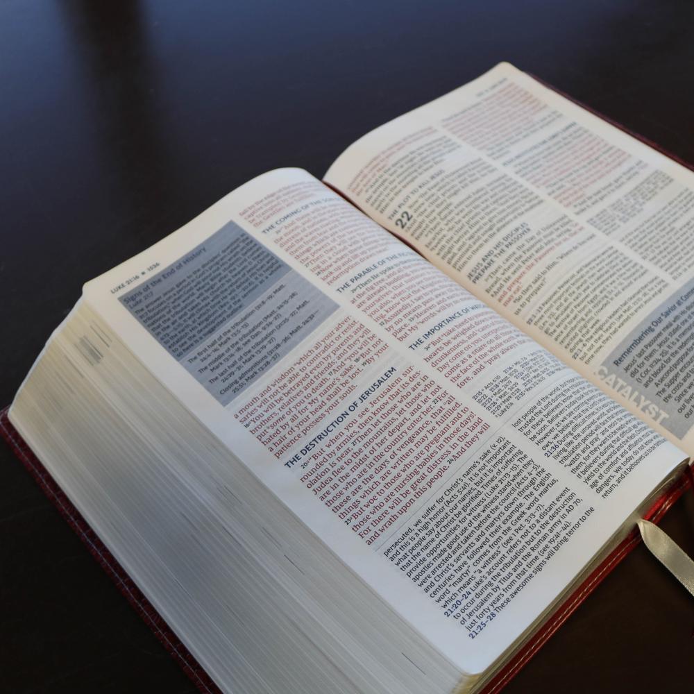 NKJV, Wiersbe Study Bible, Red Letter Edition, Comfort Print: Be Transformed by the Power of God’s Word