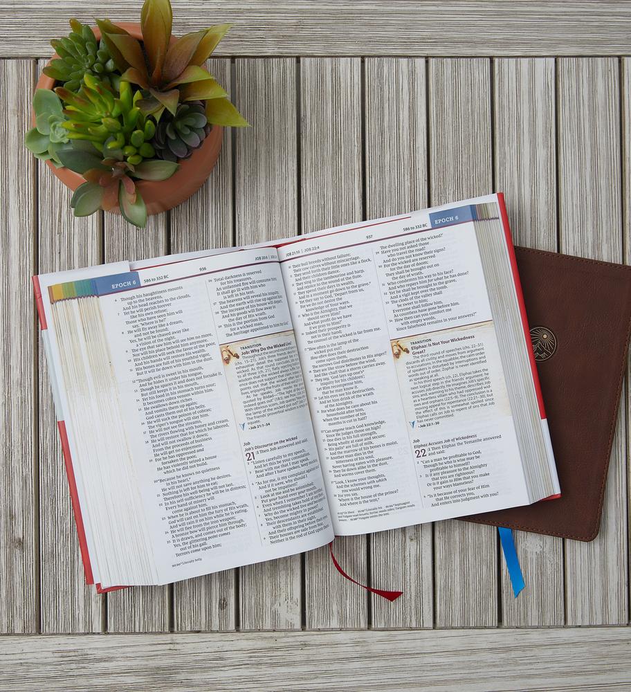 NKJV, Chronological Study Bible, Comfort Print: Holy Bible, New King James Version