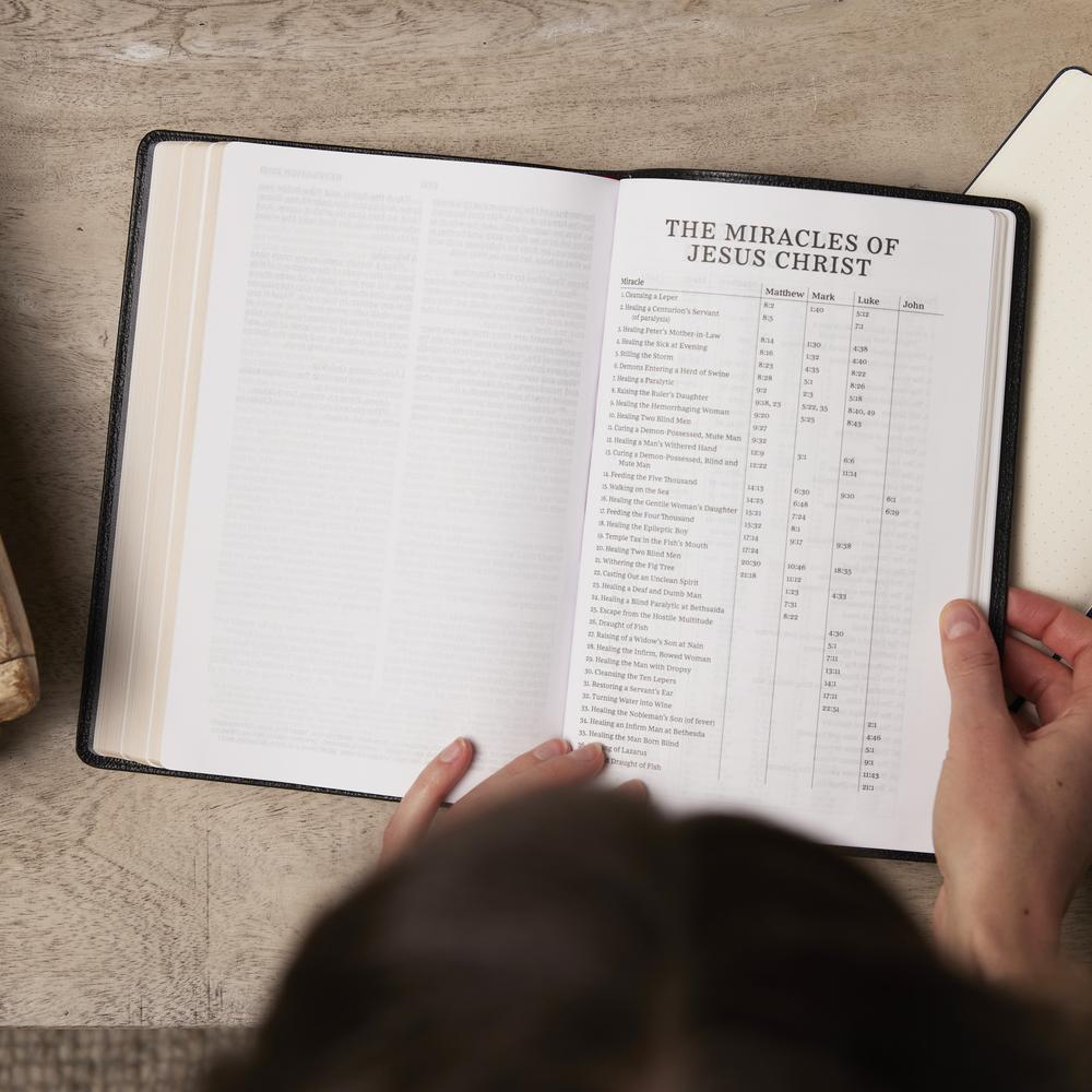 KJV, Paragraph-style Large Print Thinline Bible, Red Letter, Comfort Print