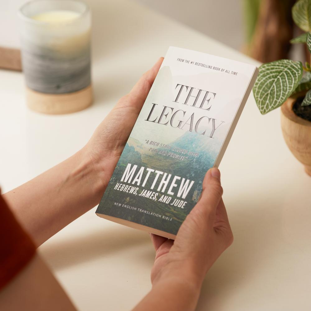 The Legacy, NET Eternity Now New Testament Series, Vol. 1: Matthew, Hebrews, James, Jude, Paperback, Comfort Print: Holy Bible